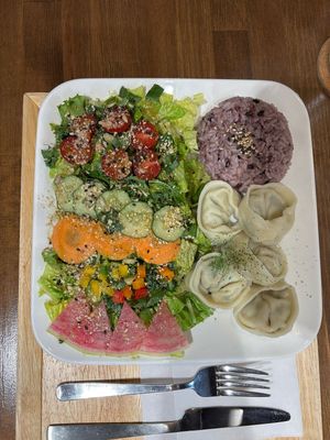   at Zirael Vegan Restaurant in Kyoto