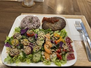   at Zirael Vegan Restaurant in Kyoto