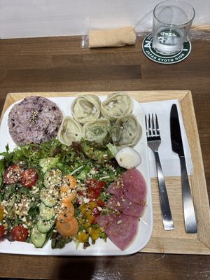   at Zirael Vegan Restaurant in Kyoto