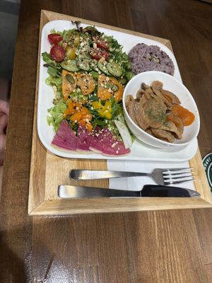   at Zirael Vegan Restaurant in Kyoto