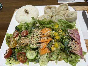   at Zirael Vegan Restaurant in Kyoto