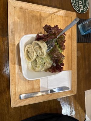 Dumplings  at Zirael Vegan Restaurant in Kyoto