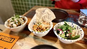 Try them all starter to share  at Spicetrails in Freiburg