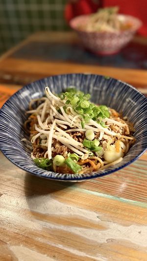 Indonesian noodles (vegan)  at Spicetrails in Freiburg