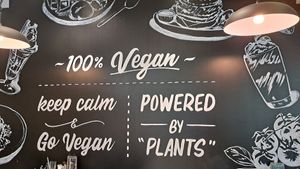 Deco at Veganerie - Kingkeaw in Bangkok