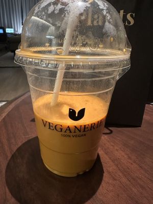 Thai tea so good   at Veganerie - Kingkeaw in Bangkok