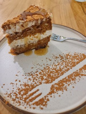 Carrot cake at Eat.Co in Bangkok