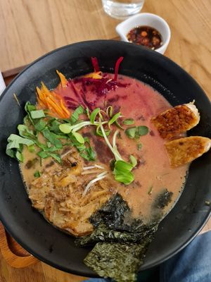 Ramen soup 🍜 😋 at Eat.Co in Bangkok