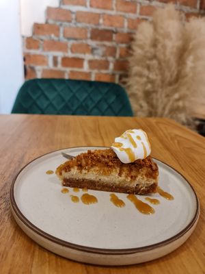 Biscoff cheesecake 😋 at Eat.Co in Bangkok