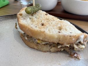 “Tuna” melt  at Eat.Co in Bangkok