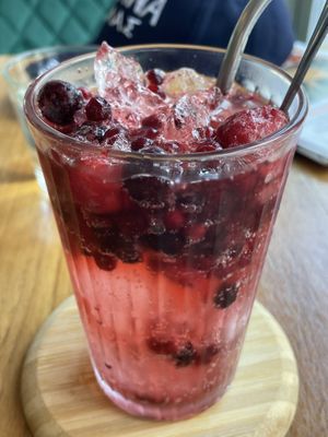 Froot soda. Part of the Thursday set menu or 100 baht on its own.  at Eat.Co in Bangkok