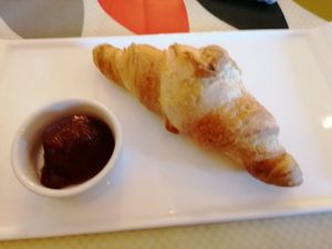 Croissant at Hooper's in Swansea