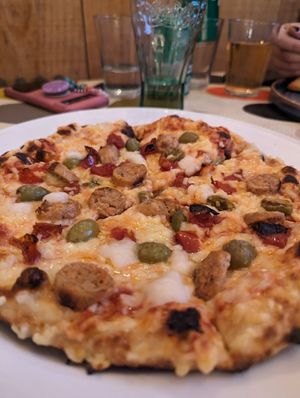 Pizza #Veganuary at Hooper's in Swansea