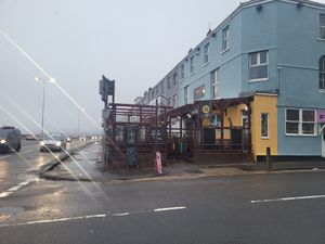 Accommodation and Hooper's Outside at Hooper's in Swansea