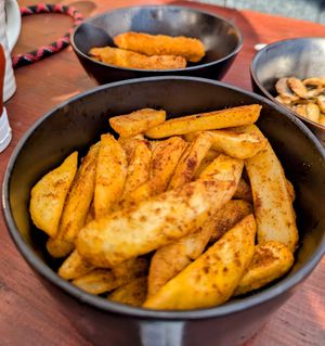 Chipotle Chips at Hooper's in Swansea