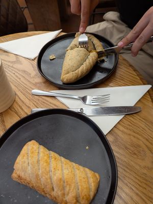 Pasty at Hooper's in Swansea