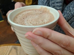 Top Notch Hot Chocolate at Hooper's in Swansea
