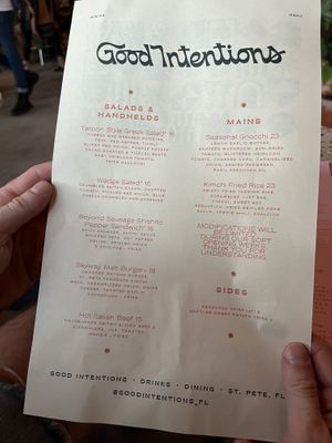   at Good Intentions in St Petersburg