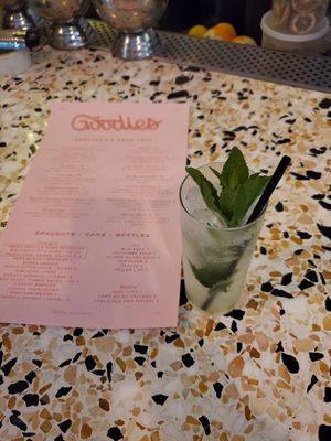 Mojito mocktail at Good Intentions in St Petersburg