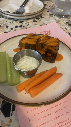 Buffalo tempeh   at Good Intentions in St Petersburg