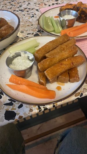 Tofu fries  at Good Intentions in St Petersburg