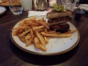 Skyway Melt Burger at Good Intentions in St Petersburg