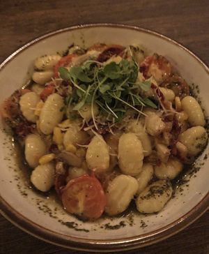Seasonal gnocchi   at Good Intentions in St Petersburg