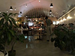 View of restaurant   at Good Intentions in St Petersburg