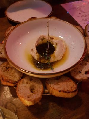 Whipped Ricotta at Good Intentions in St Petersburg