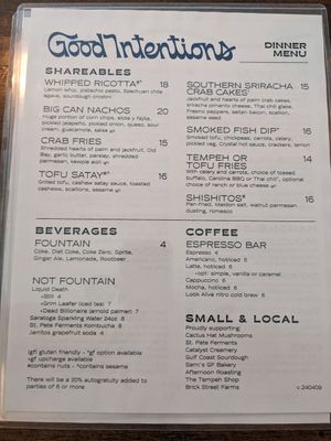  at Good Intentions in St Petersburg