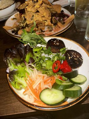 Vietnamese dish  at Good Intentions in St Petersburg