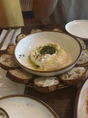 Whipped Ricotta  at Good Intentions in St Petersburg