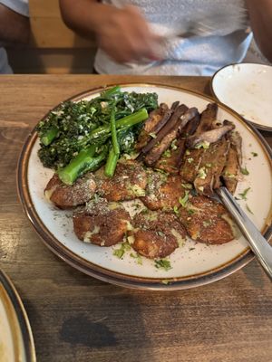Lion’s mane cowboy steak  at Good Intentions in St Petersburg