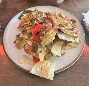 Nachos (ginormous portion)  at Good Intentions in St Petersburg