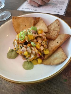 Ceviche  at Good Intentions in St Petersburg