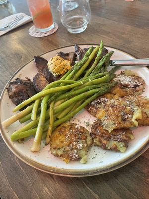 Lion mane steak  at Good Intentions in St Petersburg