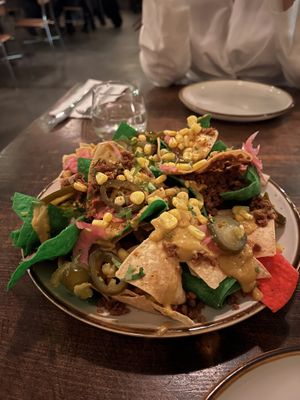 Nachos  at Good Intentions in St Petersburg