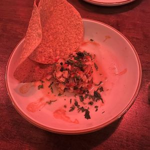 ceviche at Good Intentions in St Petersburg