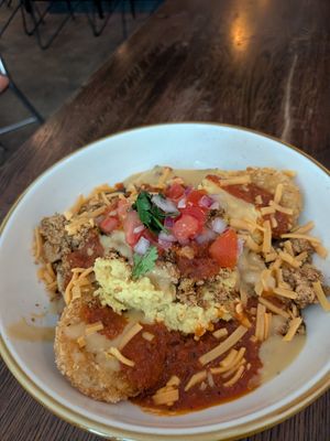 Huevos Rancheros at Good Intentions in St Petersburg