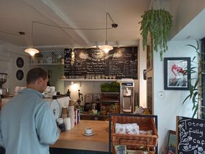 Interior at Zappa's in Totnes