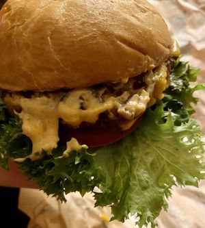 VegSec Burger  at VINCENT - The Playce in Berlin