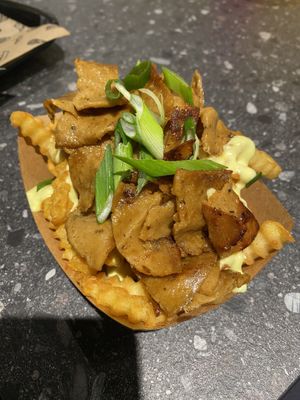 Kebab Fries with Vajoneesy  at VINCENT - The Playce in Berlin