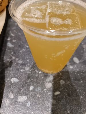 Apfelschorle naturrüb at VINCENT - The Playce in Berlin