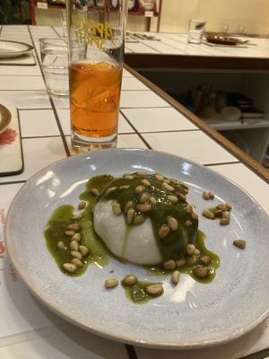 Incredible burata #Veganuary at Third Culture in East London