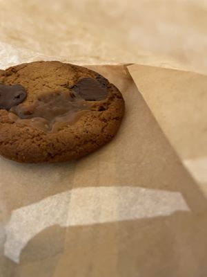 Miso, chocolate and caramel cookie  at Third Culture in East London