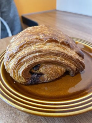 Pain au chocolat  at Third Culture in East London