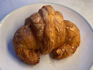 Almond croissant  at Third Culture in East London