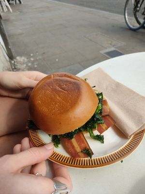 Bacon Bun! at Third Culture in East London