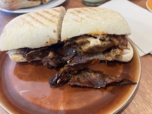 reuben sandwich  at Third Culture in East London