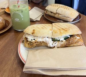 sloppy banh mi  at Third Culture in East London